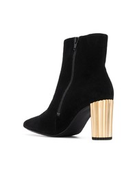 Черные замшевые ботильоны от Högl