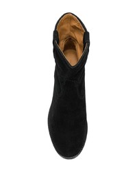 Черные замшевые ботильоны от Isabel Marant Etoile