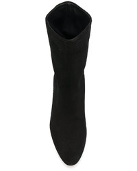 Черные замшевые ботильоны от Etoile Isabel Marant