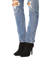 Черные замшевые ботильоны от Joie