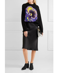 Черные замшевые ботильоны от Acne Studios