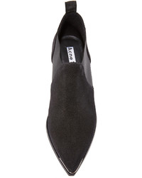 Черные замшевые ботильоны от Acne Studios