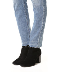 Черные замшевые ботильоны от Frye