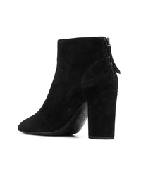 Черные замшевые ботильоны от Ash