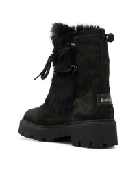 Черные замшевые ботильоны от Baldinini