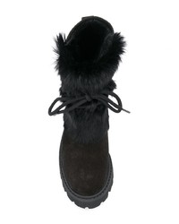 Черные замшевые ботильоны от Baldinini