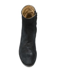 Черные замшевые ботильоны от Officine Creative