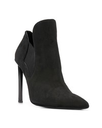 Черные замшевые ботильоны от Lanvin