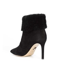 Черные замшевые ботильоны от Paul Andrew