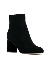 Черные замшевые ботильоны от RED Valentino