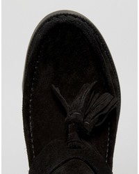 Черные замшевые ботильоны от Asos