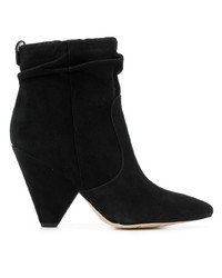 Черные замшевые ботильоны от Sam Edelman