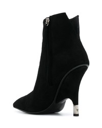 Черные замшевые ботильоны от Giuseppe Zanotti Design