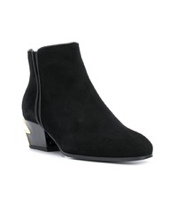 Черные замшевые ботильоны от Giuseppe Zanotti Design
