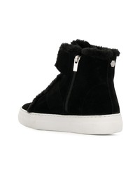 Черные замшевые ботильоны от DKNY