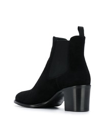 Черные замшевые ботильоны от Church's