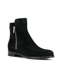 Черные замшевые ботильоны от Unützer