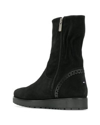 Черные замшевые ботильоны от Tommy Hilfiger