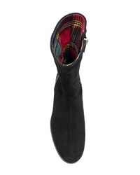 Черные замшевые ботильоны от Tommy Hilfiger