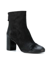 Черные замшевые ботильоны от Del Carlo