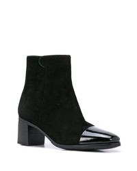Черные замшевые ботильоны от Gravati