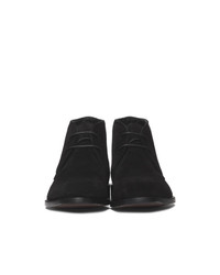 Черные замшевые ботинки дезерты от Ps By Paul Smith