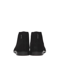 Черные замшевые ботинки дезерты от Ps By Paul Smith