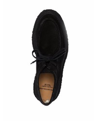 Черные замшевые ботинки дезерты от Officine Creative