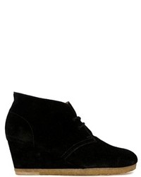 Женские черные замшевые ботинки дезерты от Clarks