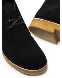 Черные замшевые ботинки дезерты от Clarks Originals