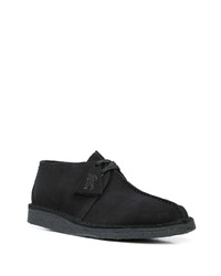 Черные замшевые ботинки дезерты от Clarks Originals