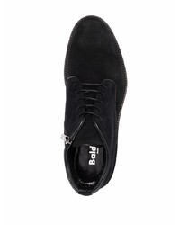 Черные замшевые ботинки дезерты от Baldinini