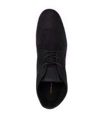 Черные замшевые ботинки дезерты от Tommy Hilfiger