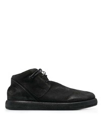 Черные замшевые ботинки дезерты от Marsèll