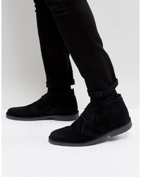Черные замшевые ботинки дезерты от Pier 1 Imports