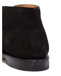 Черные замшевые ботинки дезерты от Church's