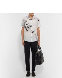 Черные замшевые ботинки дезерты от Dries Van Noten