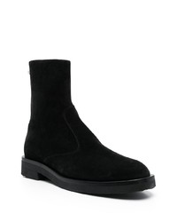 Мужские черные замшевые ботинки челси от NEW STANDARD