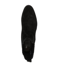 Мужские черные замшевые ботинки челси от Paul Warmer