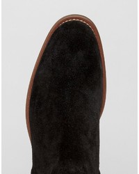 Мужские черные замшевые ботинки челси от Aldo