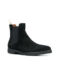 Мужские черные замшевые ботинки челси от Common Projects