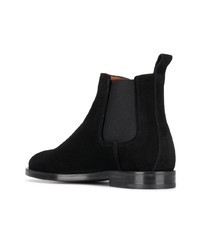 Мужские черные замшевые ботинки челси от Lanvin