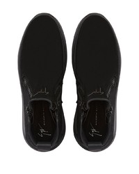 Мужские черные замшевые ботинки челси от Giuseppe Zanotti