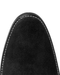 Мужские черные замшевые ботинки челси от Haider Ackermann