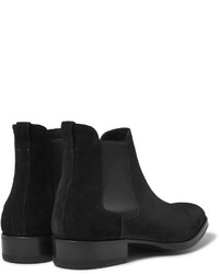 Мужские черные замшевые ботинки челси от Tom Ford