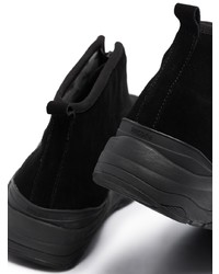 Мужские черные замшевые ботинки челси от Suicoke