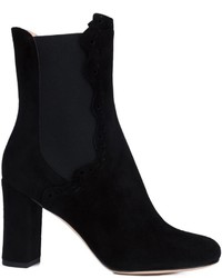 Женские черные замшевые ботинки челси от Derek Lam