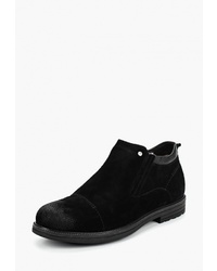 Мужские черные замшевые ботинки челси от Dino Ricci Select