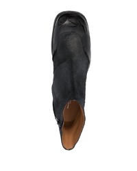 Мужские черные замшевые ботинки челси от Maison Margiela