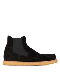Мужские черные замшевые ботинки челси от Dolce & Gabbana
